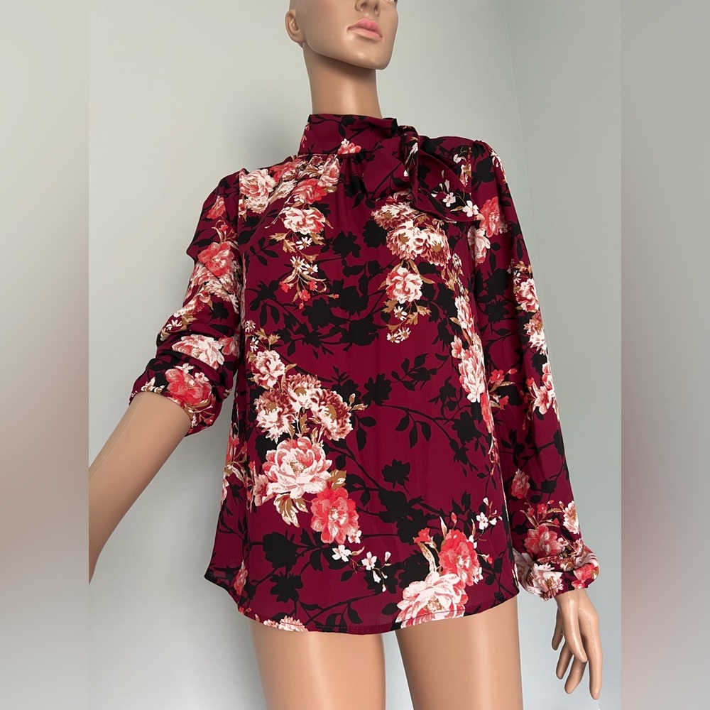 Floral Print Top size L